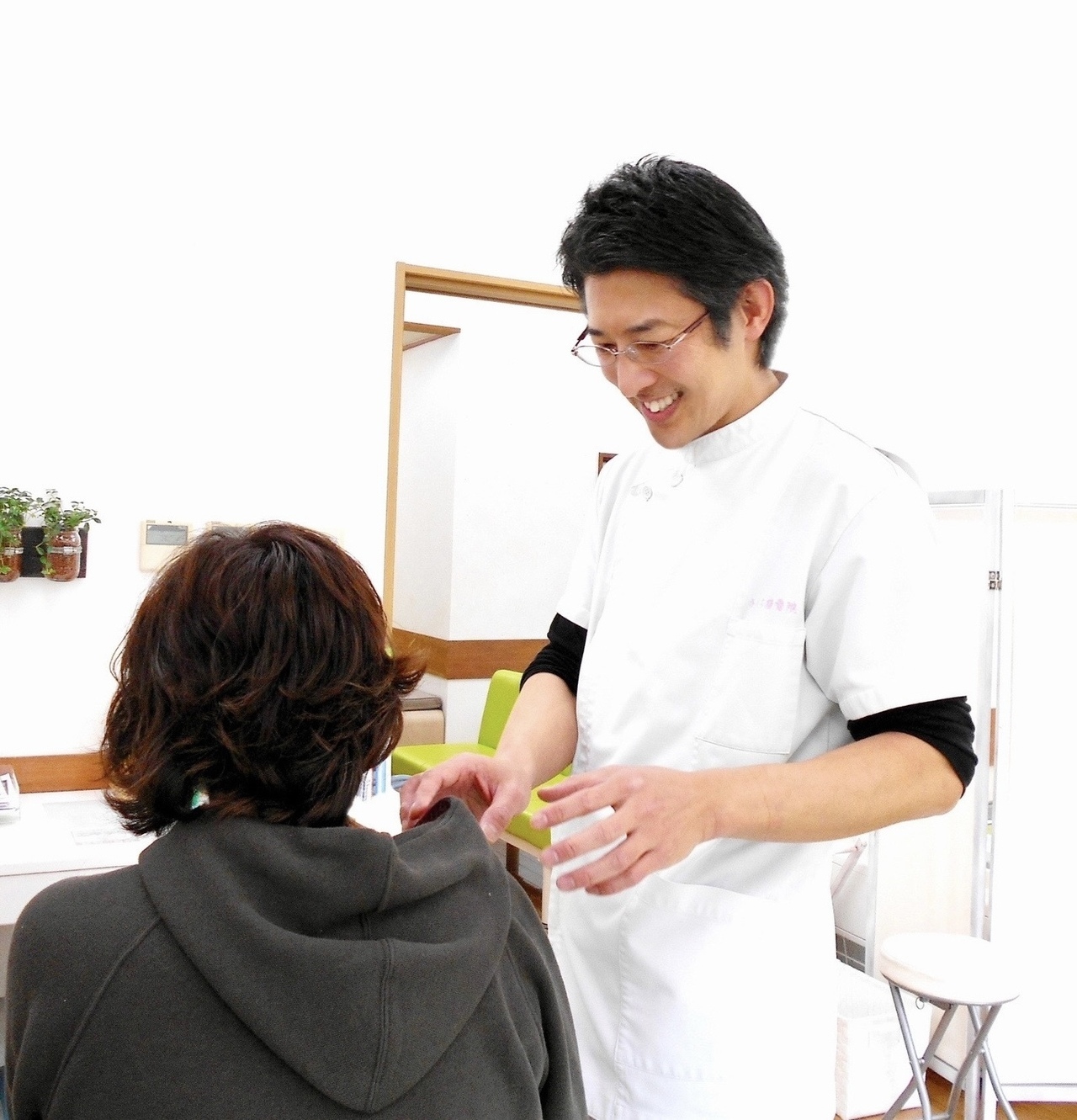 柔道整復師とお客様