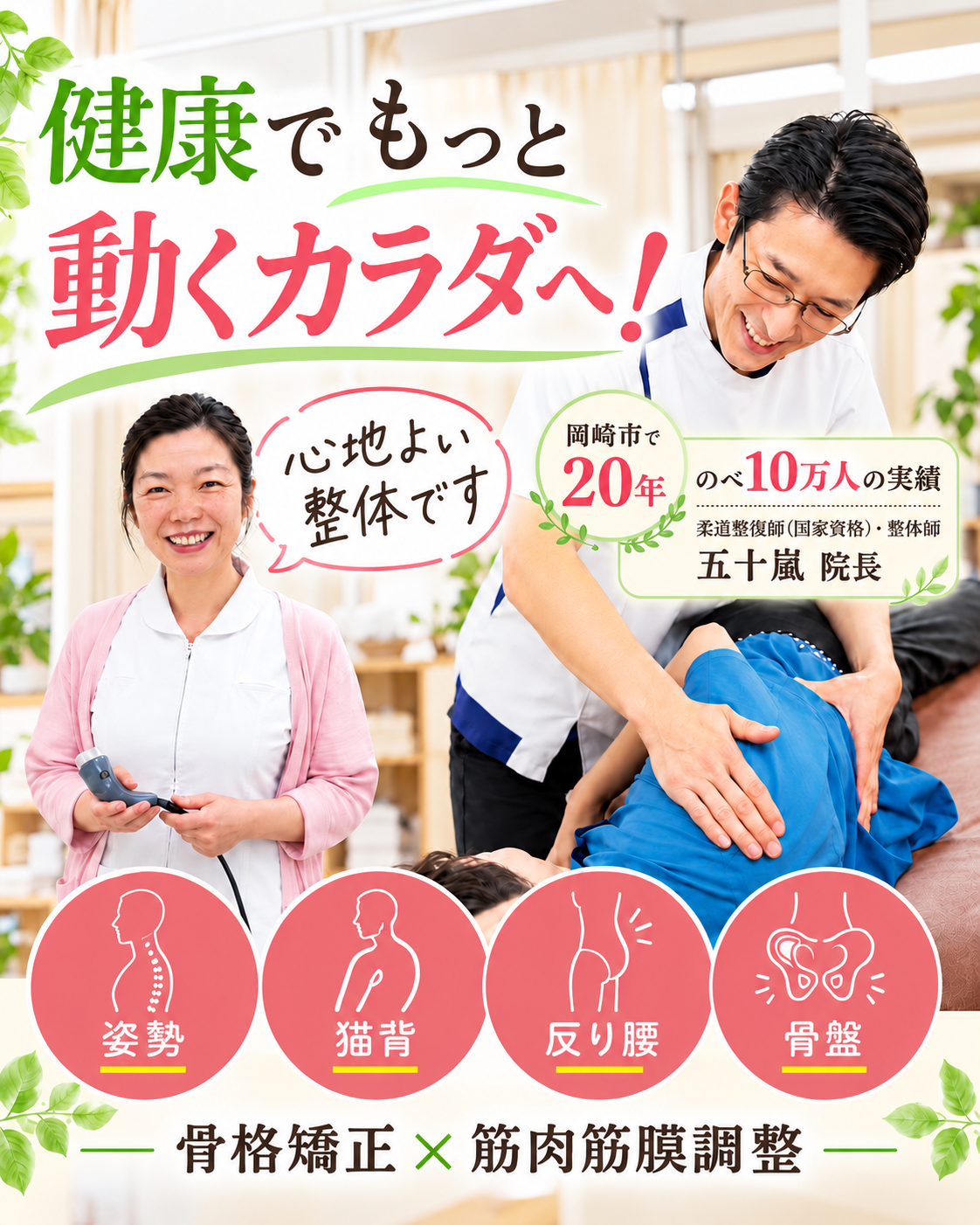 整体×整骨×体幹
