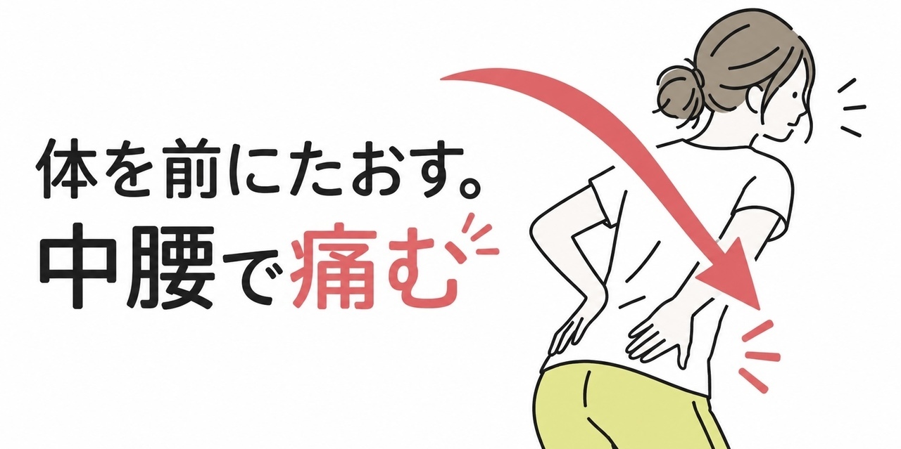 中腰で痛むタイプの腰痛
